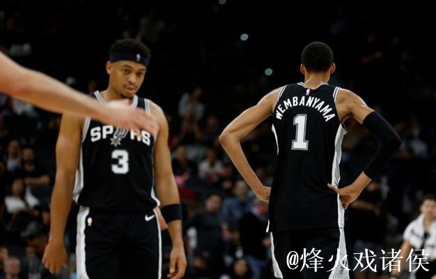 文班亚马23分浓眉30+13詹皇18+5+8 马刺力克湖人